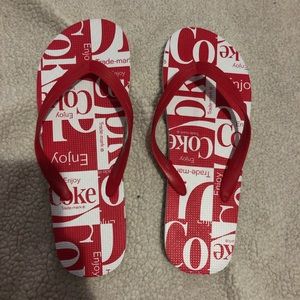 Coke Flip Flops